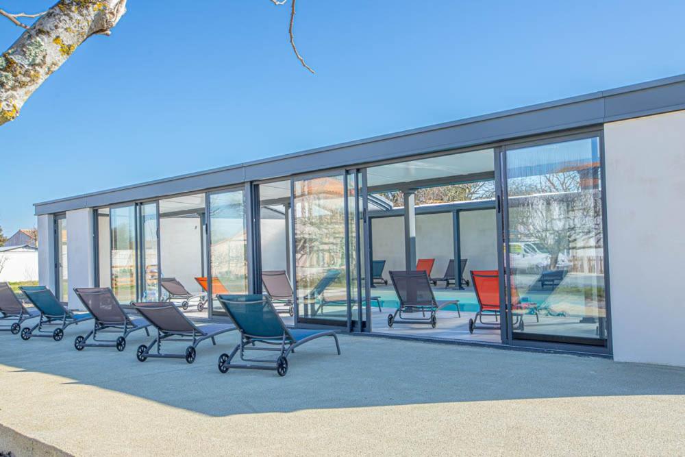 Le Mousse Maison Avec Piscine/Parking/Wifi/Plages 5Kms 莱马特 外观 照片