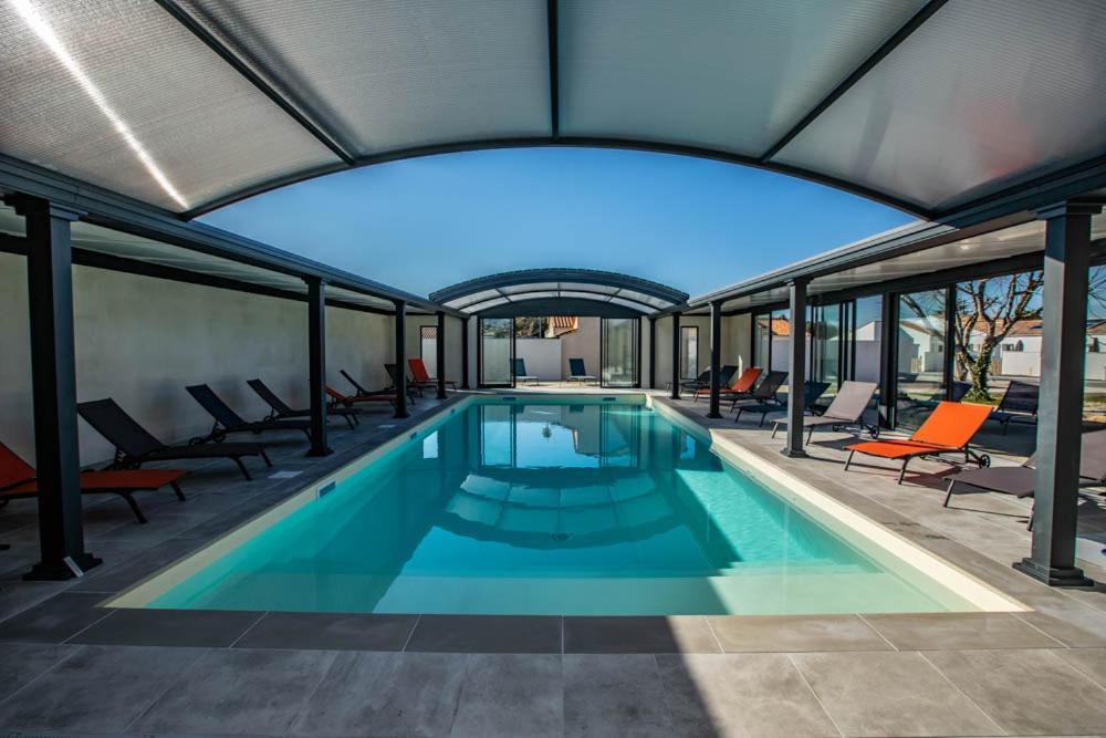 Le Mousse Maison Avec Piscine/Parking/Wifi/Plages 5Kms 莱马特 外观 照片