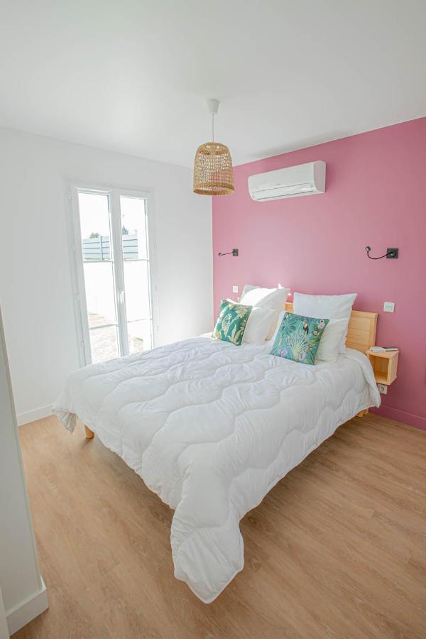 Le Mousse Maison Avec Piscine/Parking/Wifi/Plages 5Kms 莱马特 外观 照片